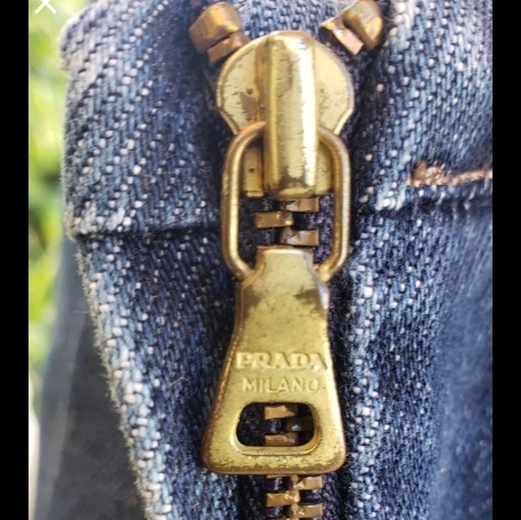 PRADA PENCIL‎ JEAN SKIRT - Picture 4 of 5